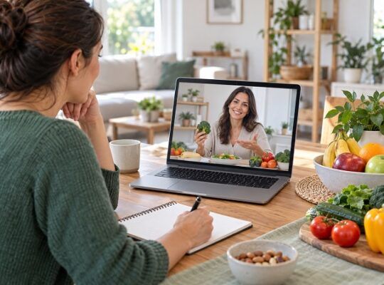 ventajas de una consulta a distancia de nutricionista