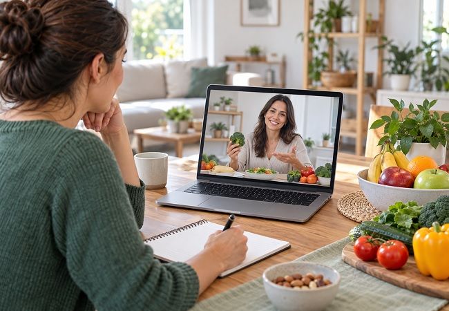 ventajas de una consulta a distancia de nutricionista